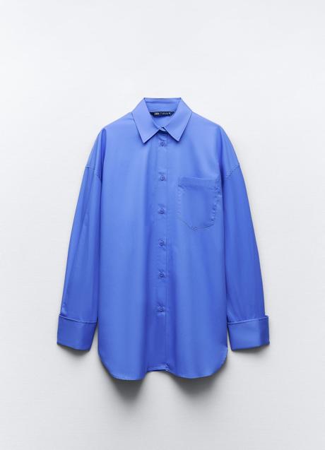 Imagen - Camisa azul de Zara (22,99 euros)