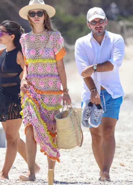 Imagen - Michelle Salas junto a su prometido en Ibiza. (GTRES)