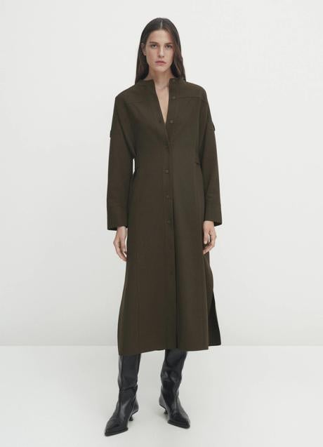 Imagen - Vestido camisero de Massimo Dutti (89,99 euros)