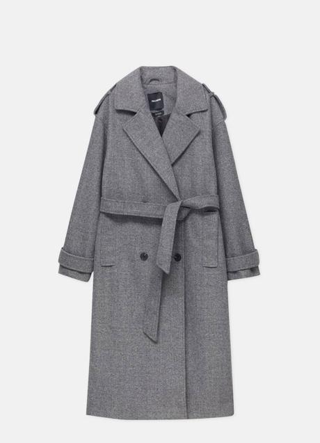 Imagen - Abrigo de paño de Pull & Bear (59,99 euros)