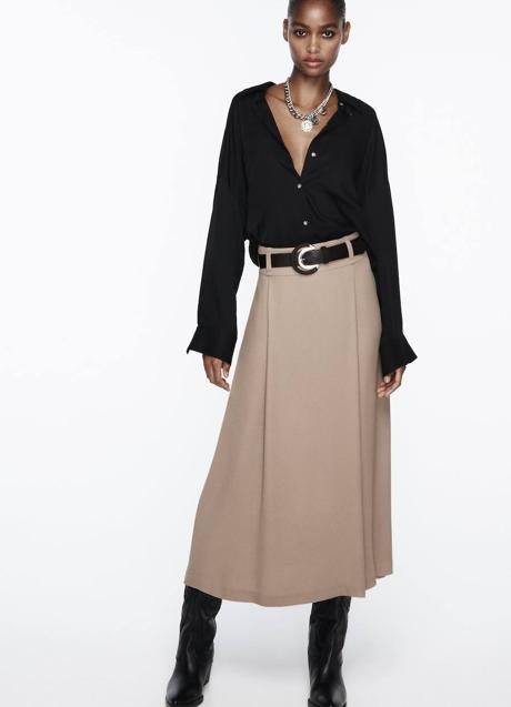 Imagen - Falda midi con vuelo