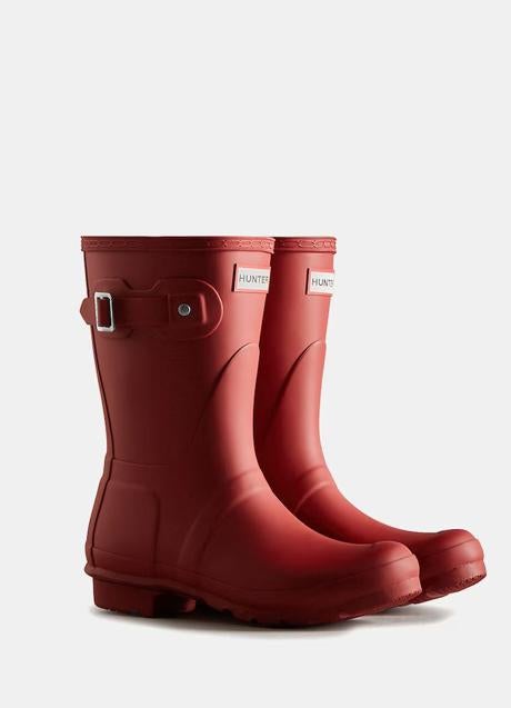 Imagen - Botas de agua en color rojo de Hunter. Foto: Hunter.