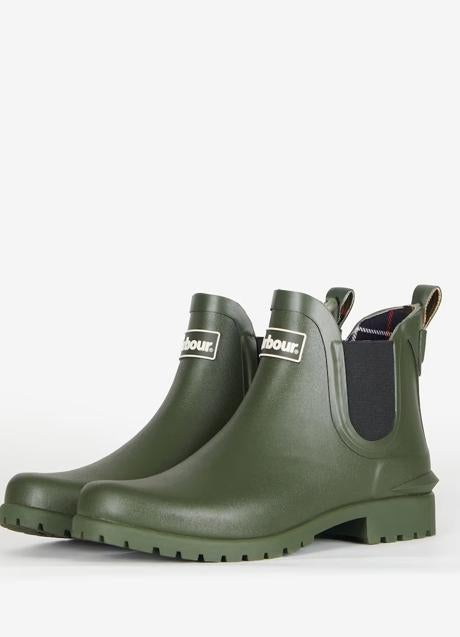 Imagen - Botas de agua en verde de Barbour. Foto: Barbour.