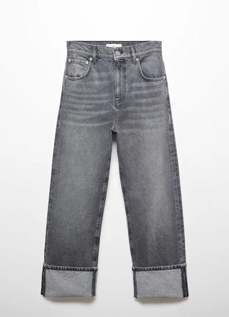 Imagen - Vaqueros con vuelta en el bajo de Mango (29,99 euros)