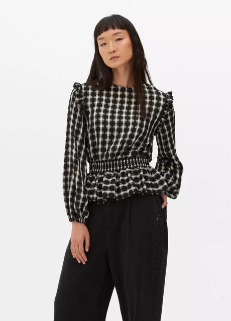 Imagen - Blusa con estampado de cuadros de Primark (14 euros)