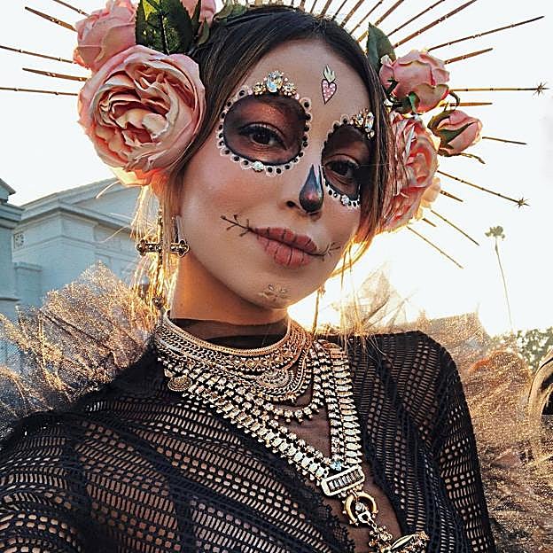 Maquillaje de Catrina fantasía