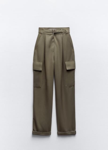 Imagen - PANTALÓN TIRO ALTO CARGO de ZARA