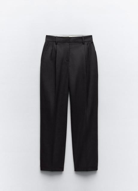 Imagen - PANTALÓN PINZAS FRANELA de ZARA