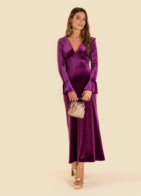 Imagen - Vestido de terciopelo de corte sirena