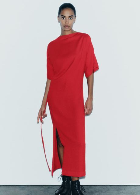 Imagen - Vestido rojo de Zara (59,95 euros)