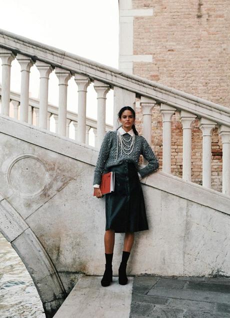 Imagen - Falda de piel de Sfera (29,99 euros)