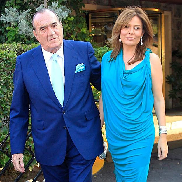 El matrimonio, en una aparición pública.