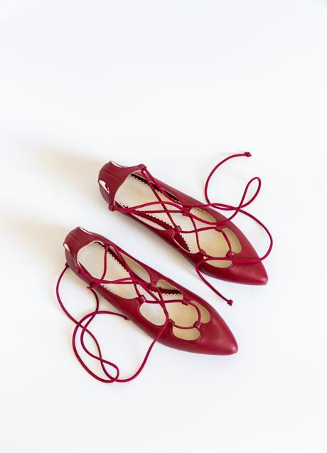 Imagen - Bailarinas en color rojo de Bobo's. Foto: Bobo's.