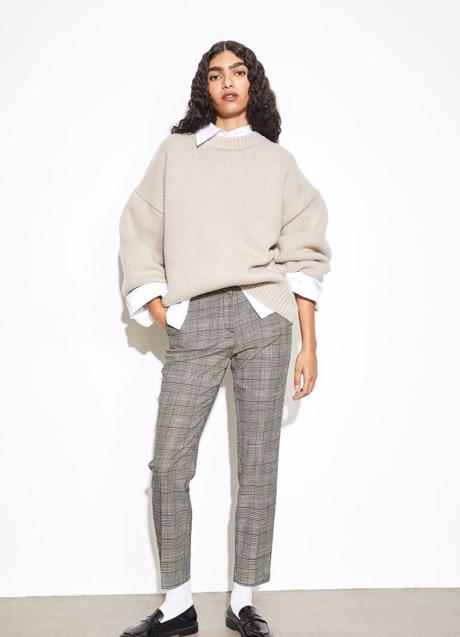 Imagen - Pantalones con estampado de cuadros tobilleros