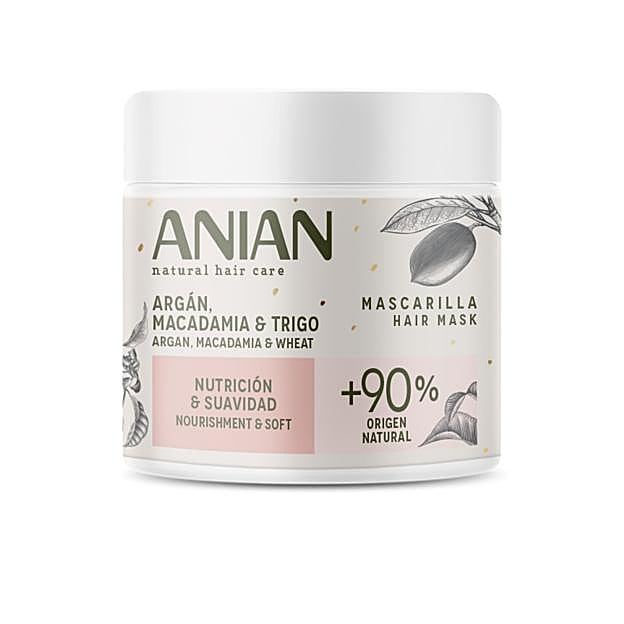 mascarilla Argán, Macadamia y Trigo 