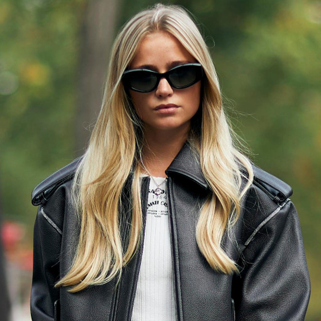 Mujer con pelo largo