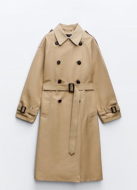 Imagen - Trench largo de Zara (79,99 euros)