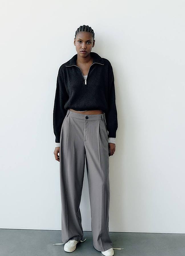 Imagen - Pantalones grises anchos