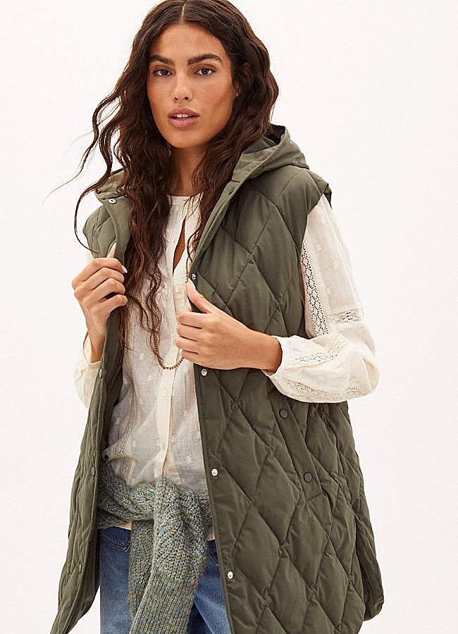 Imagen - Chaleco acolchado con capucha