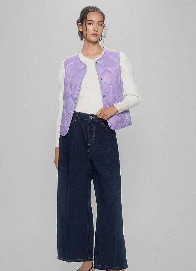 Imagen - Chaleco acolchado en tono pastel