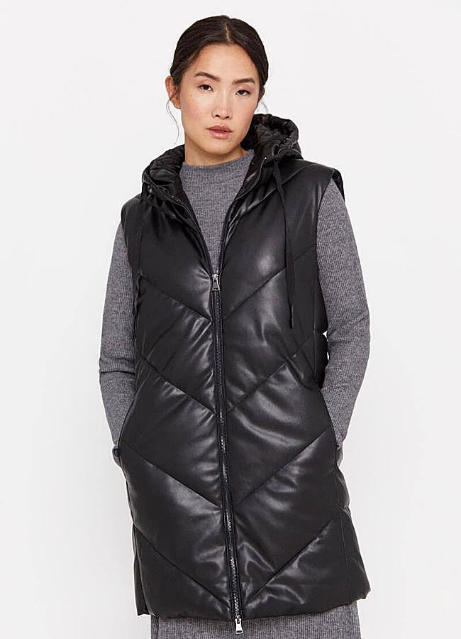 Imagen - Chaleco acolchado efecto piel