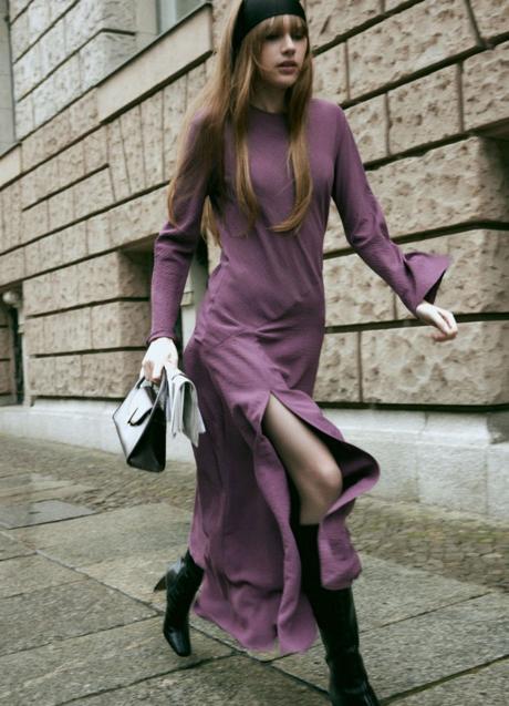 Imagen - Vestido malva de Sfera (49,99 euros)