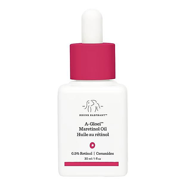 Aceite facial con retinol de Drunk Elephant.