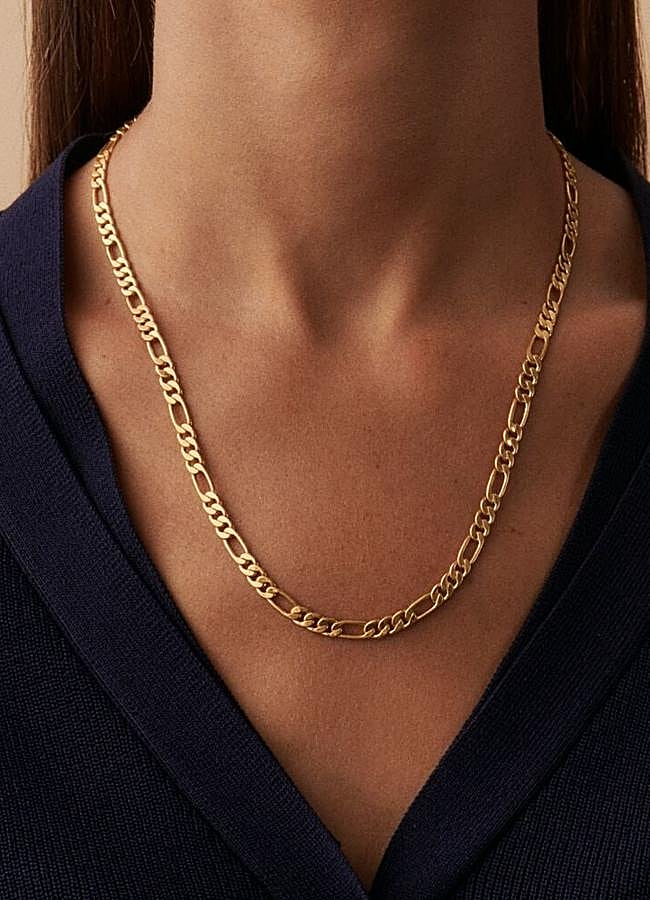 Imagen - Collar midi Fígaro de María Pombo x Agatha Paris, 49 euros.