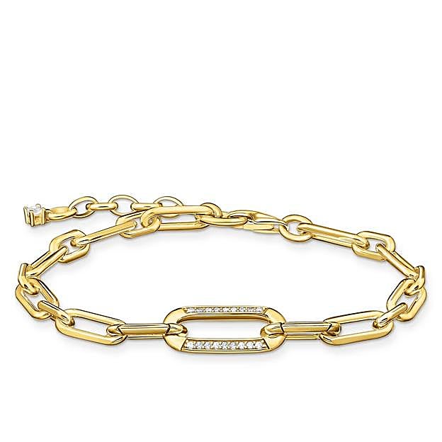 Pulsera de eslabones de Thomas Sabo, 298 euros.