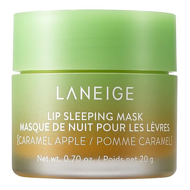 Lip Sleeping Mask Caramel Apple de Laneige.
