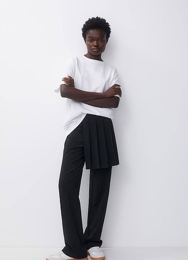 Imagen - Pantalón falda con raya diplomática