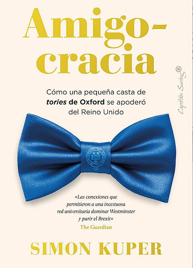 Imagen - Portada de Amigocracia, el libro de Simon Kuper. / Capitán Swing.