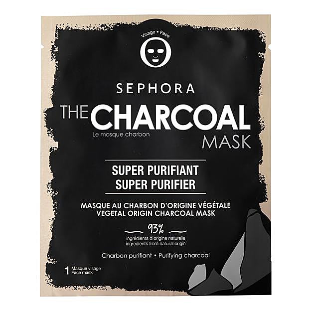 Mascarilla de carbón The charcoal mask de Sephora Collection.