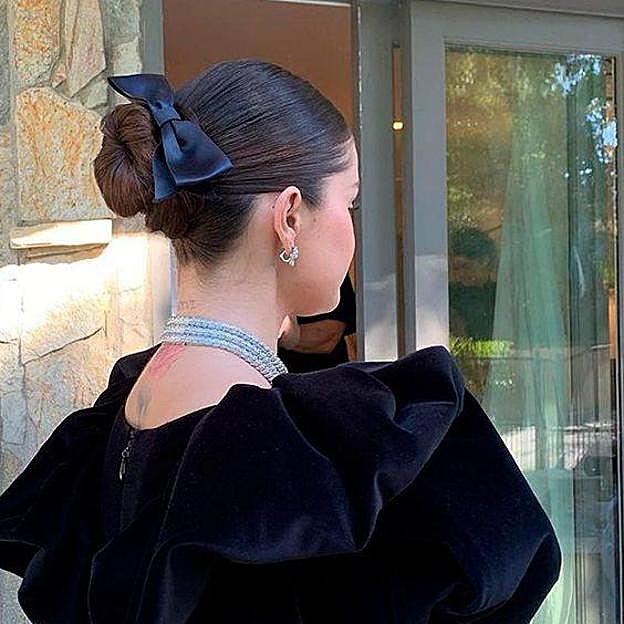 Selena Gómez con la tendencia balletcore