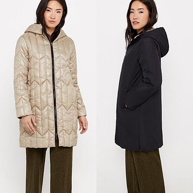 El plumífero de Cortefiel.