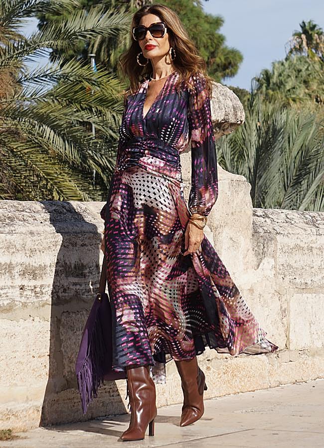 Imagen - Pilar de Arce con el vestido de See Iou.