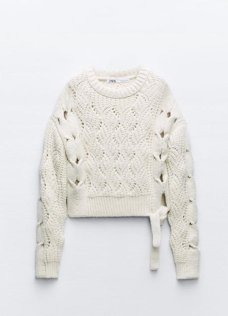 Imagen - Jersey de punto con lazada de Zara (29,99 euros)