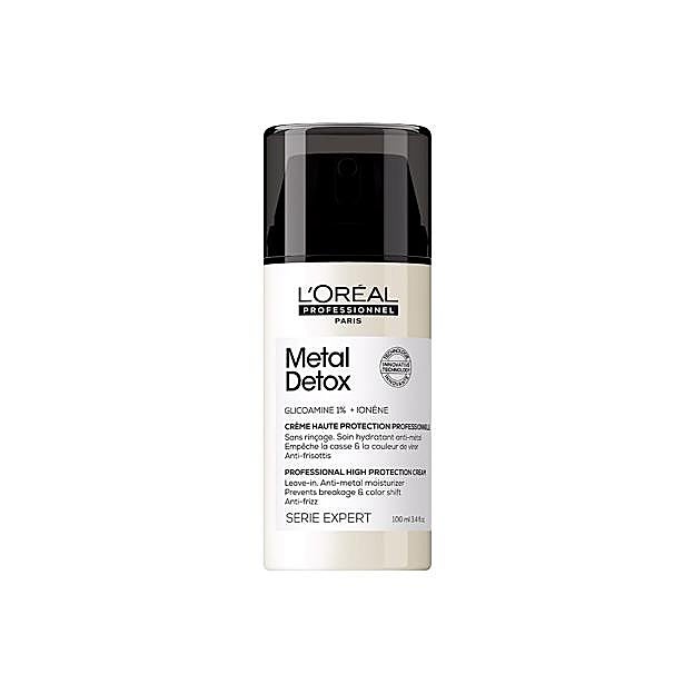 Crema sin aclarado Metal Detox de L'Oréal Professionnel.
