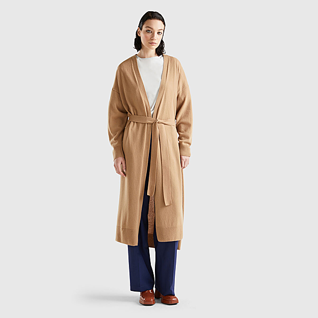 La chaqueta de punto de Benetton.