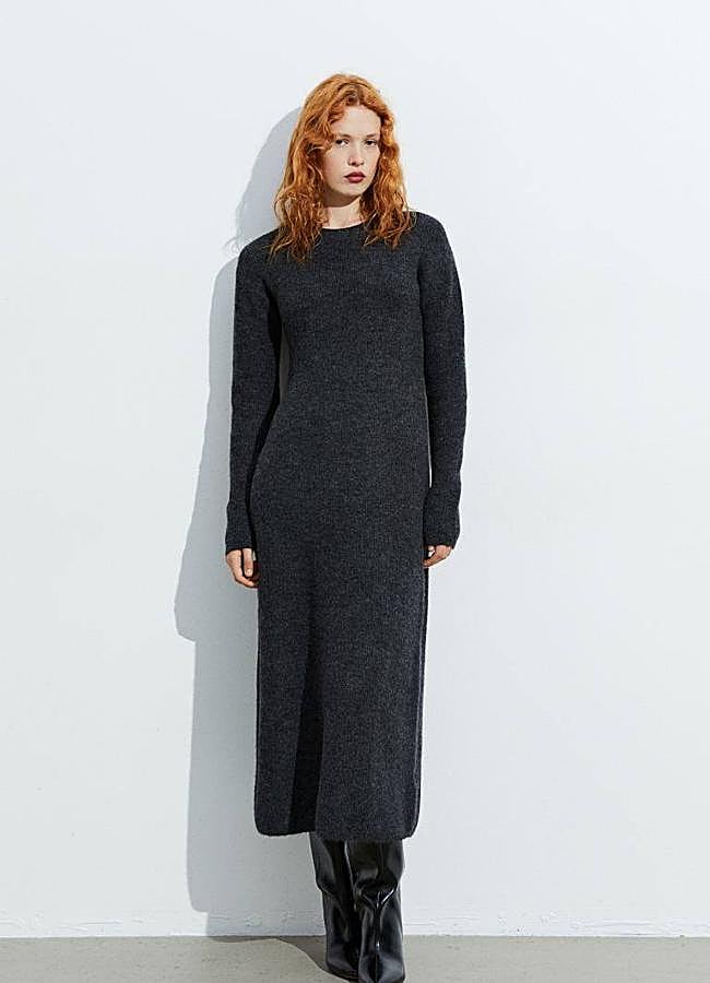 Imagen - Maxi vestido de punto con vuelo