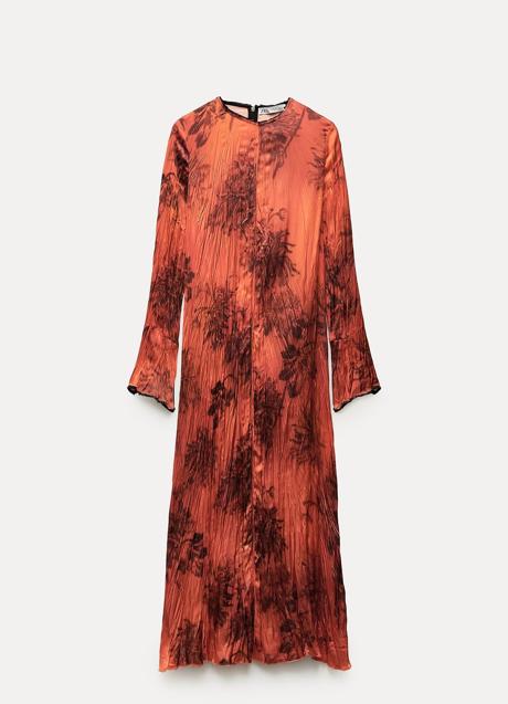 Imagen - Vestido naranja de Zara (39,99 euros)
