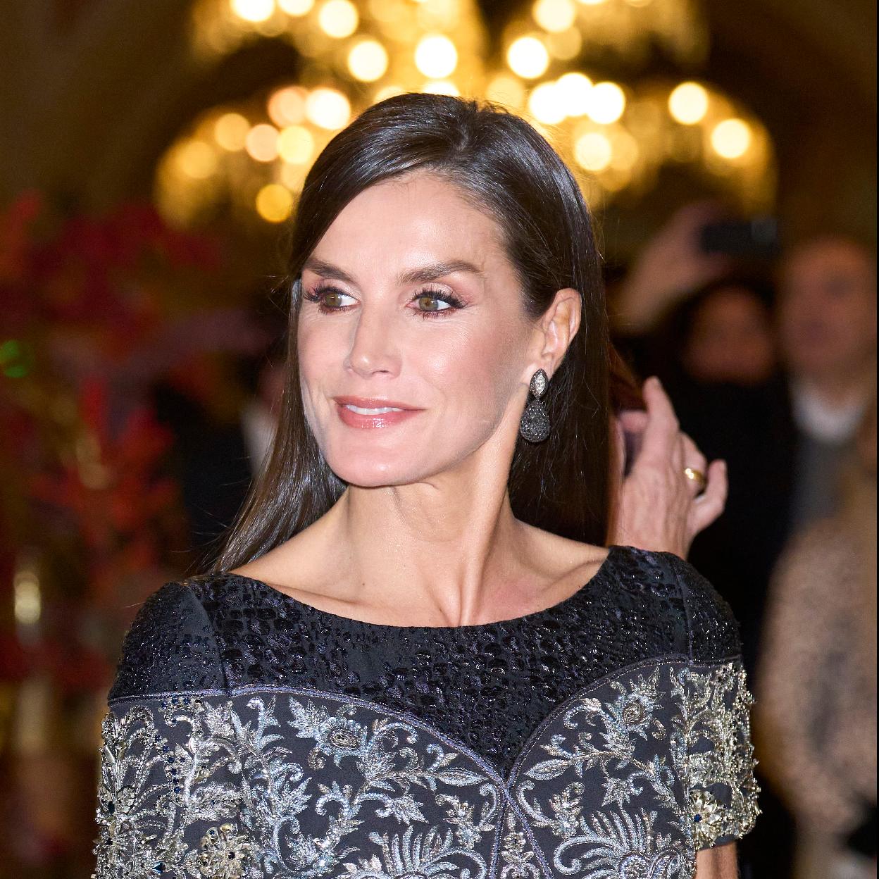 La reina Letizia en la última edición de los Premios Francisco Cerecedo.