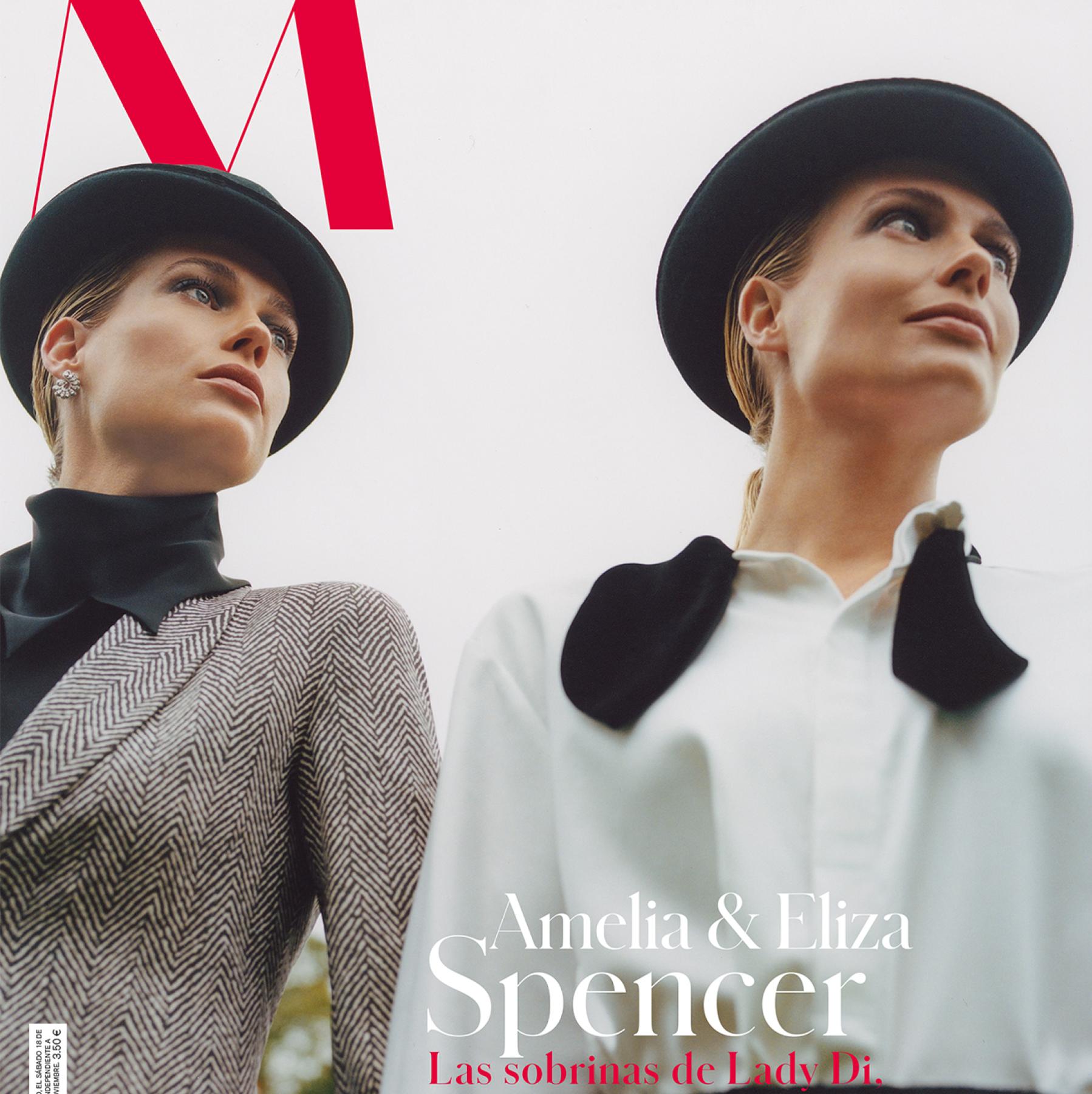 Este sábado, en Mujerhoy, Amelia y Eliza Spencer