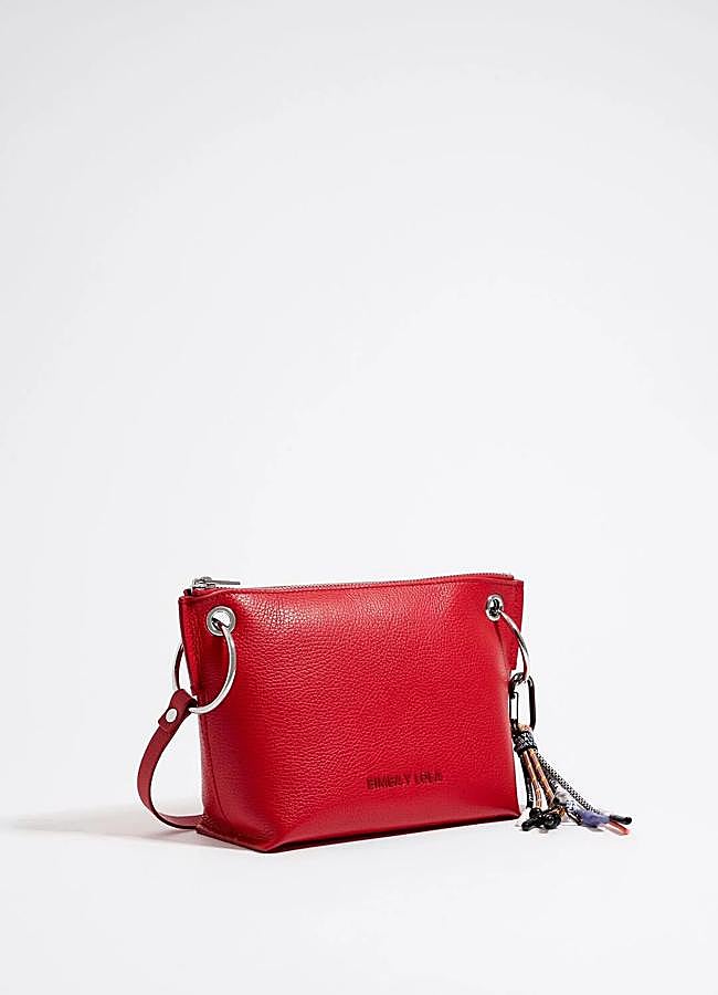 Imagen - Bolso bandolera en rojo de Bimba y Lola. Foto: Bimba y Lola.