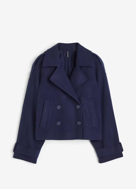 Imagen - Chaqueta azul marino de H&M (49,99 euros)
