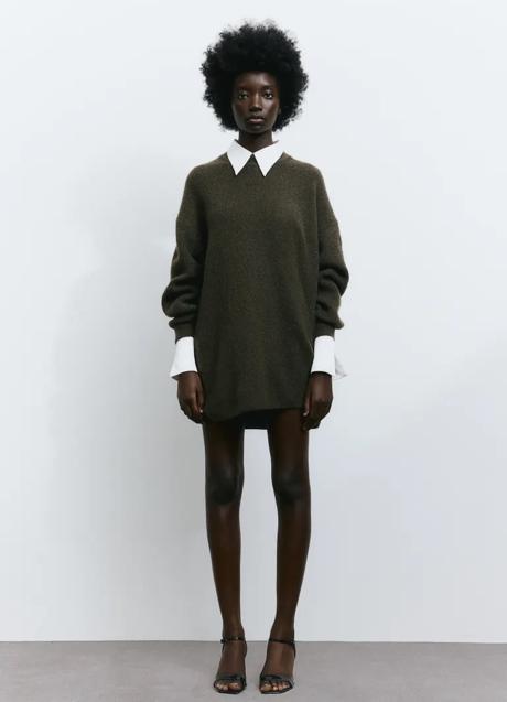 Imagen - Vestido de color caqui de H&M (29,99 euros)