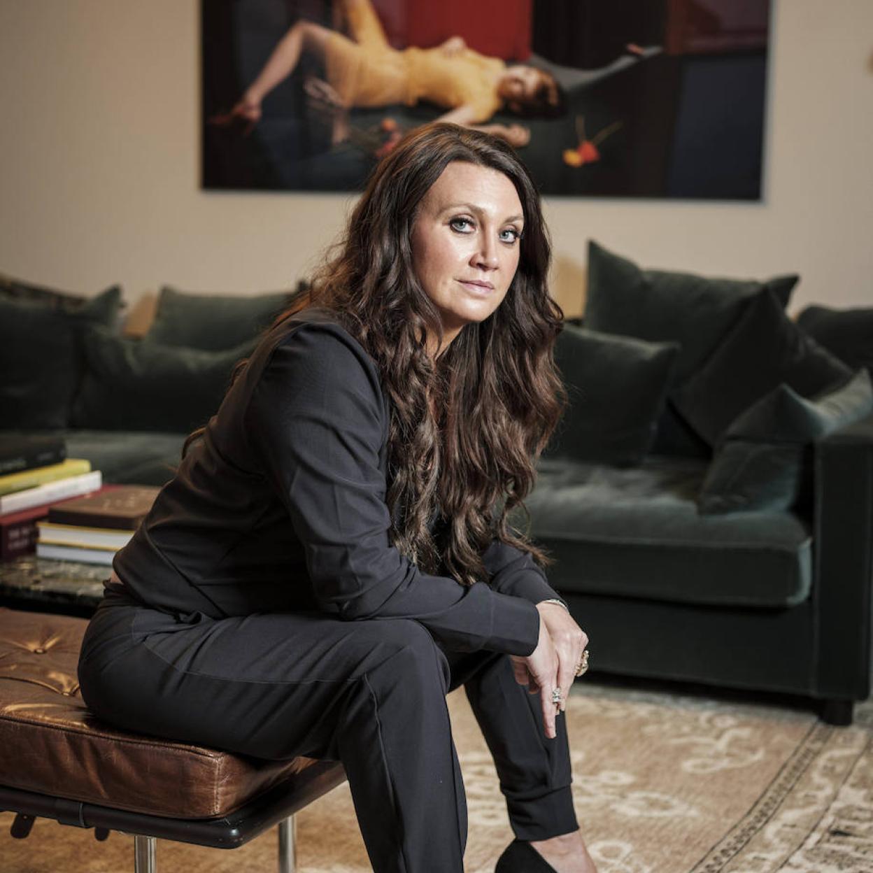 La escritora Camila Läckberg publica su nueva novela, Verdad o reto .