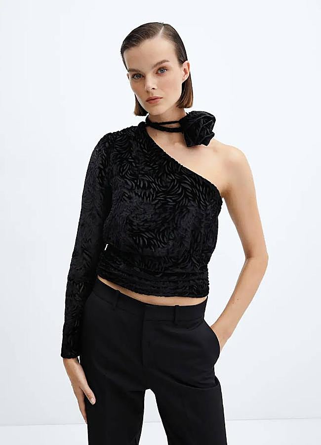 Imagen - Camisa asismétrica con choker