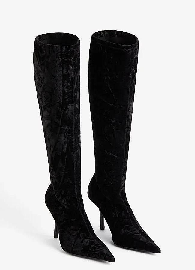 Imagen - Botas de tacón fino en terciopelo