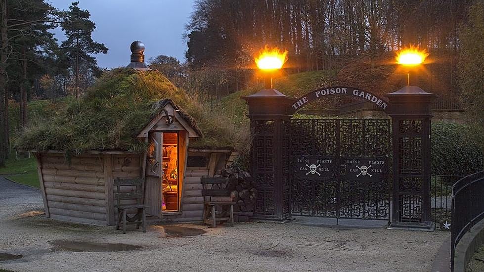 Entrada al Poison Garden